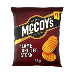 McCoys Flame Grilled Steak £1