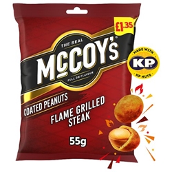 McCoys Coated Peanuts Steak £1.35