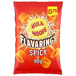 Hula Hoops Flava Rings Spicy £1.75