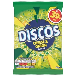 Discos Cheese & Onion 39p