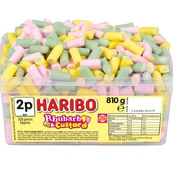 Haribo Rhubarb & Custard 2p