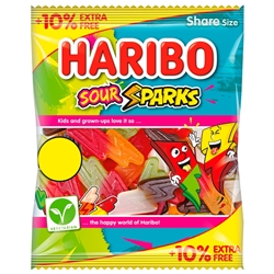 Haribo Sour Sparks £1.25 + 10% Free