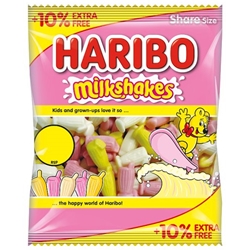 Haribo Milkshakes £1.25 + 10% Free