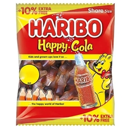 Haribo Happy Cola £1.25 + 10% Free