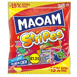 Haribo Maoam Stripes £1.25 + 15% Free