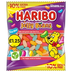 Haribo Jelly Beans £1.25 + 10% Free