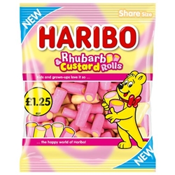 Haribo Rhubarb & Custard £1.25