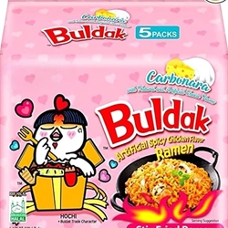 Buldak Noodles Carbonara Chicken 5 Pack