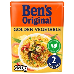 Bens Original Golden Vegetable Microwave Rice