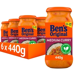 Bens Medium Curry £2.29