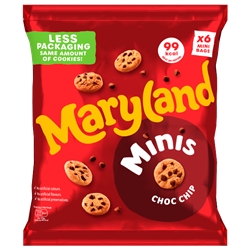 Maryland Mini Choc Chip Cookies 6 Pack