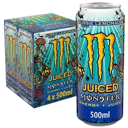 Monster Aussie Lemonade 4 Pack