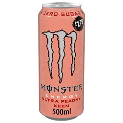 Monster Ultra Peachy Keen £1.75