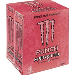 Monster Engry Pipeline Punch 4 Pack