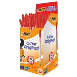 BIC Cristals Pen Red