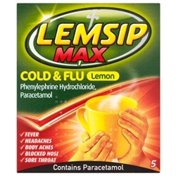 Lemsip Max Original Lemon 5s