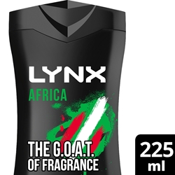 Lynx Afrixa Shower Gel 225ml
