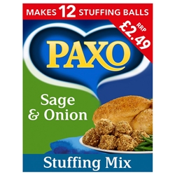 Paxo Sage & Onion Stuffing Mix £2.49