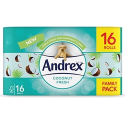 Andrex 16 Roll Coconut Fresh