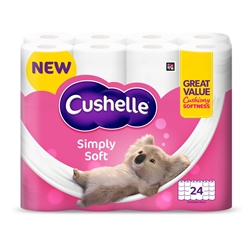 Cushelle Simply Soft - 24 Roll