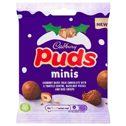 Cadbury Mini Puds 73g
