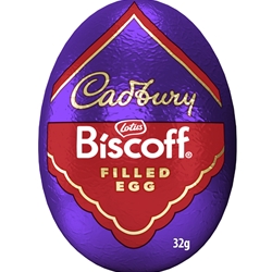 Cadbury Biscoff Filled Egg