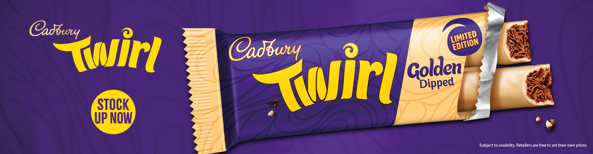 New Cadbury Twirl Golden Dipped