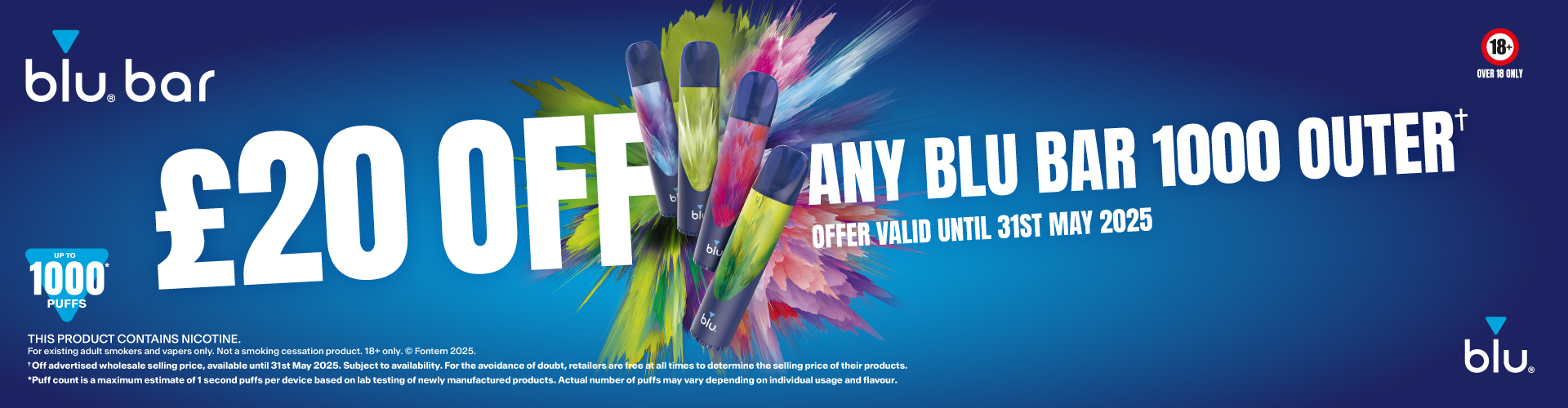 Blu Bar 1000 Puffs P7