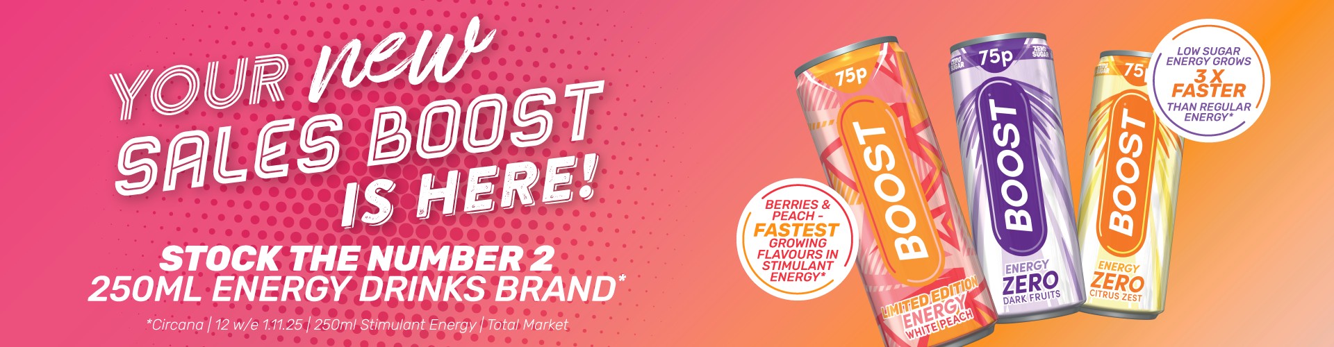 New Boost Energy Flavours 2026