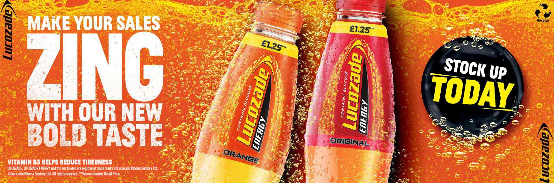 Lucozade Energy ZING