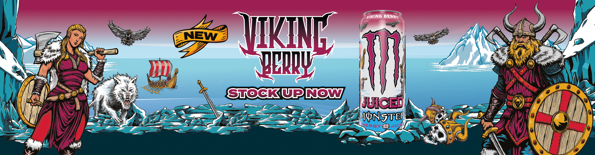 Monster Energy Viking Berry