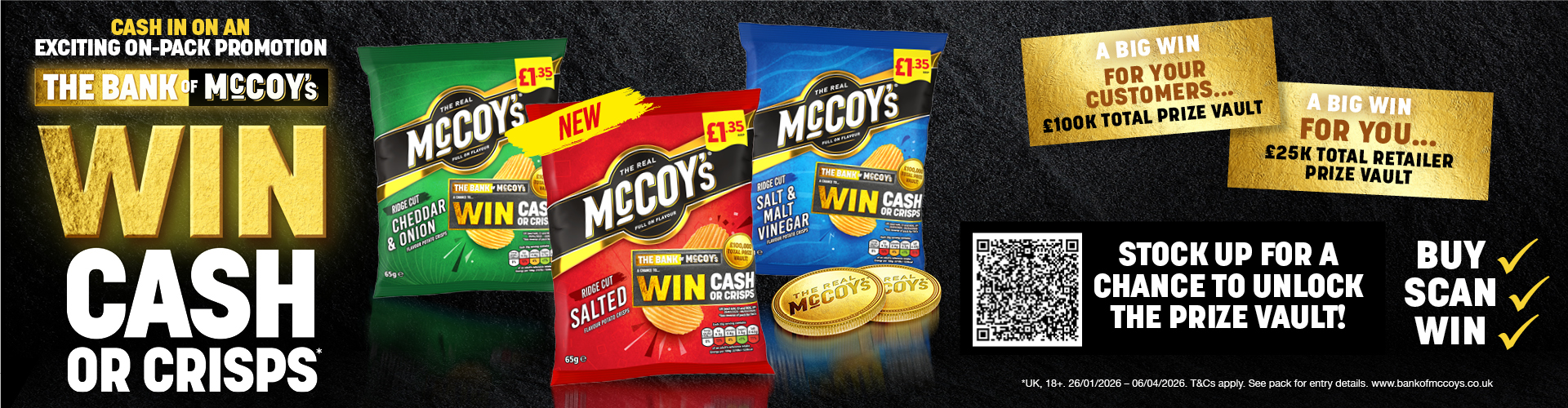 McCoys Bank On Pack Promotion