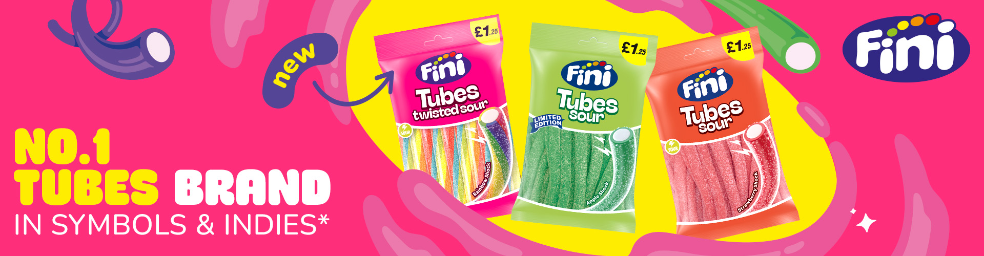 FINI Sweets Fini Tubes