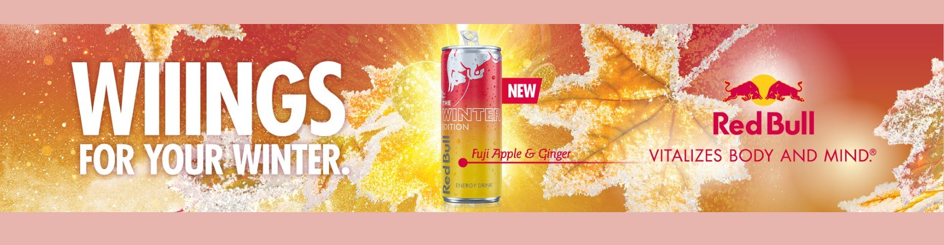 Red Bull Fuji Apple Ginger Winter Edition